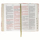 KJV Bible Giant Print Standard-size Pink Floral Printed (Jer. 29:11)