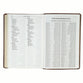 KJV Bible Giant Print Full-size, Crown of Thorns/Amazing Grace, Brown