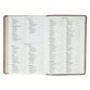 KJV Bible Giant Print Full-size, Crown of Thorns/Amazing Grace, Brown