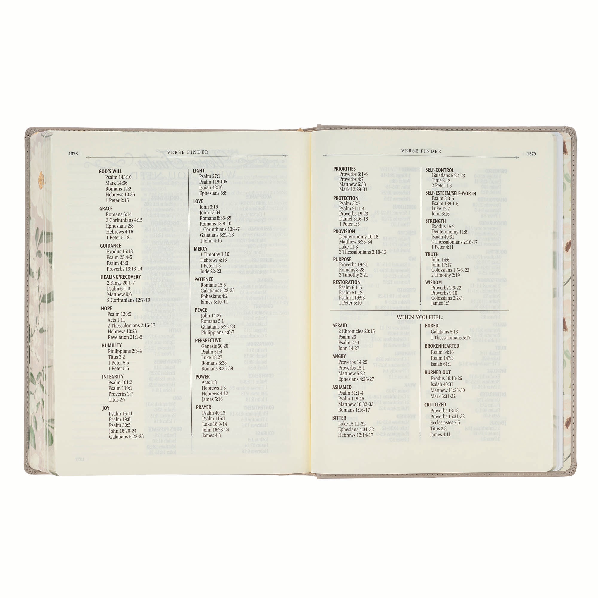 KJV Note-taking Bible Large Print, Trust the Lord, Prov. 3:5