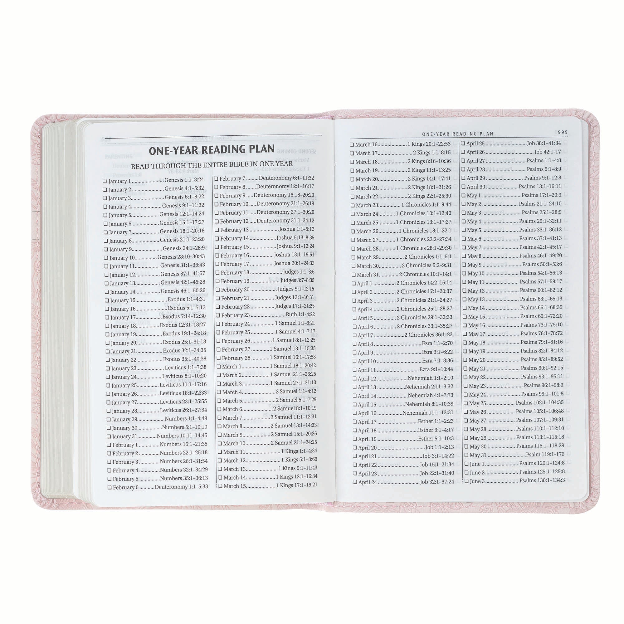 KJV Bible Mini Pocket Edition, Pink