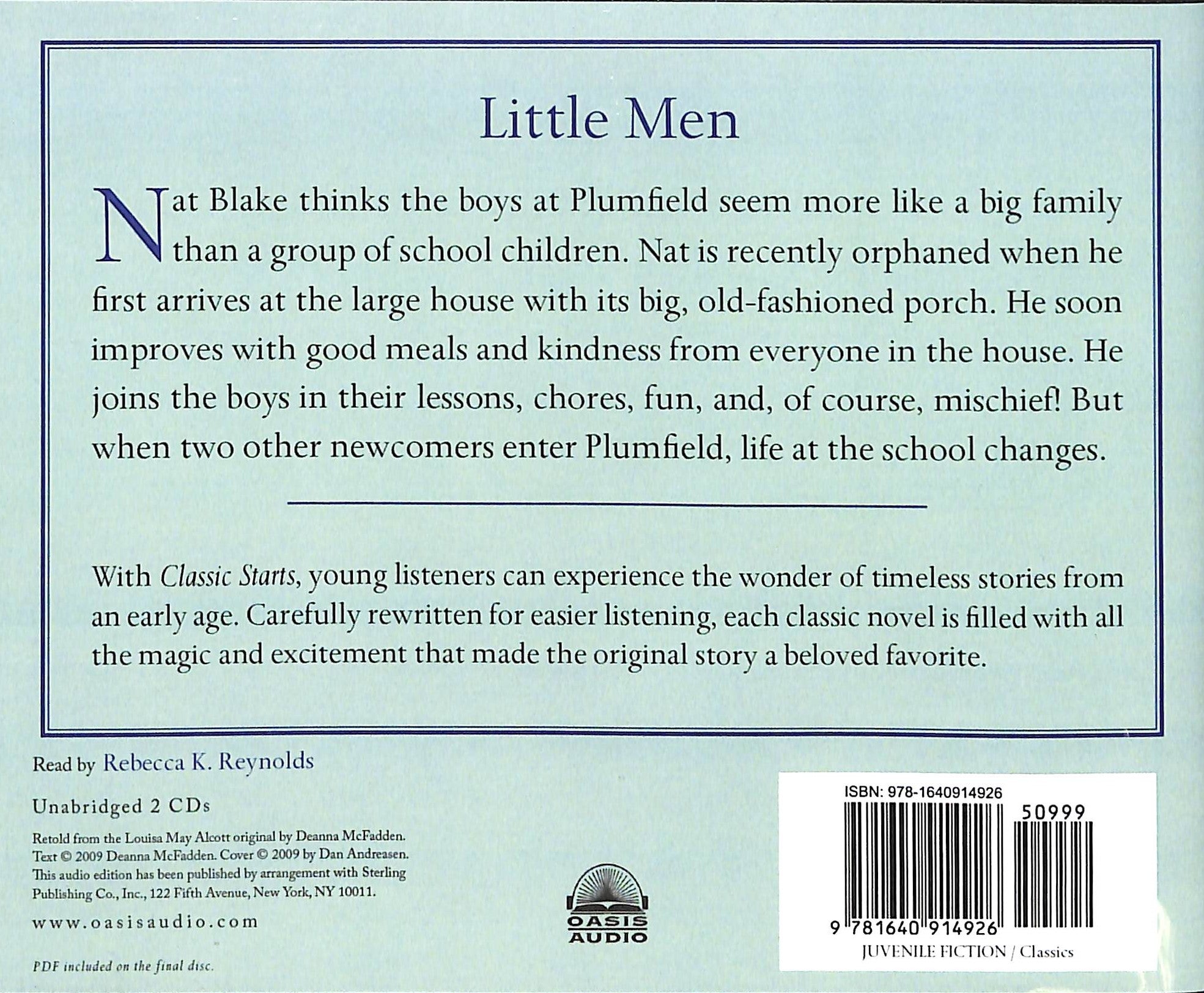 Little Men (Unabridged CD) (#45 in Classic Starts Audio Series)