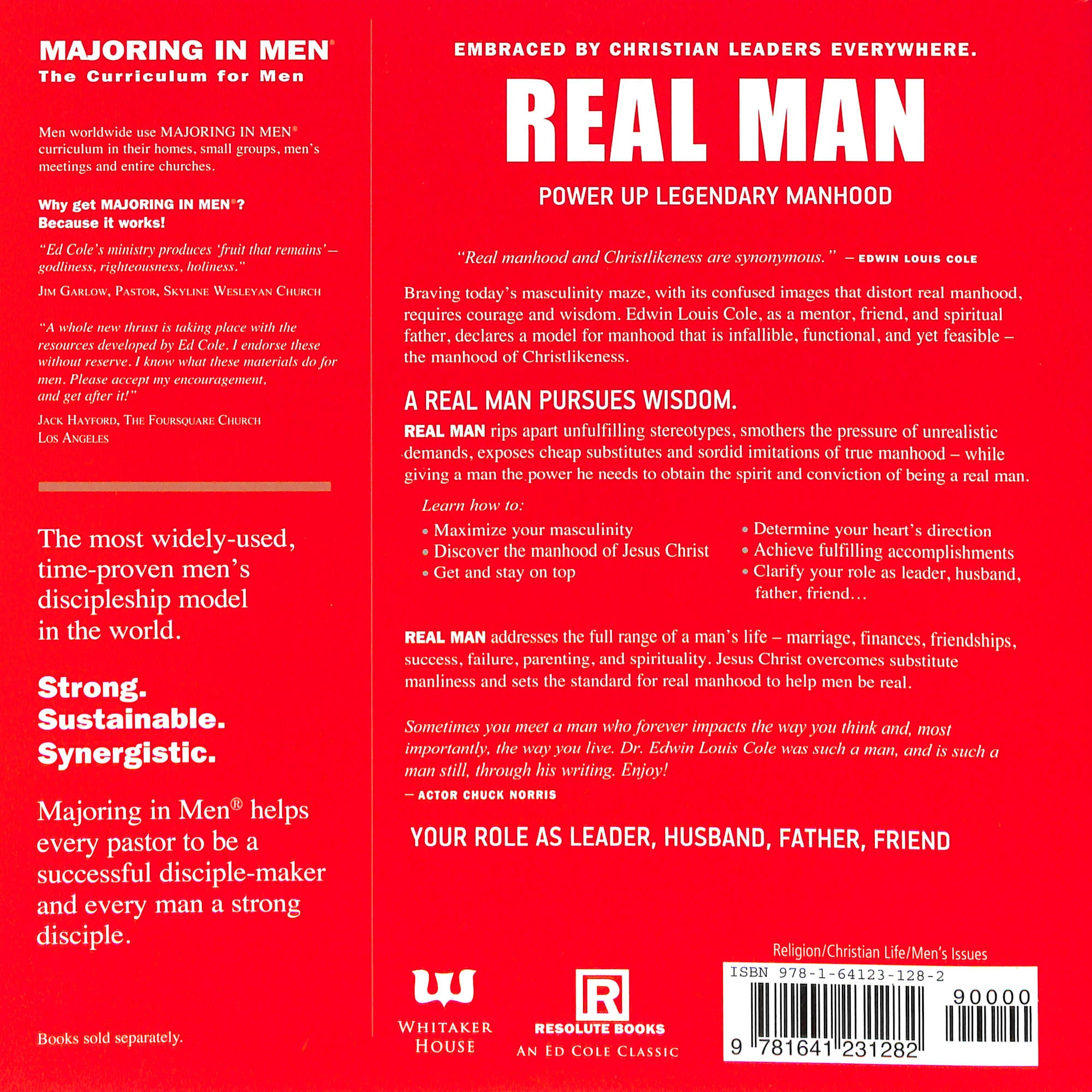 Real Man (Workbook): Power Up Legendary Manhood