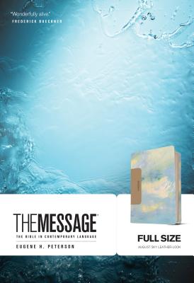Message Bible August Sky Blue (Black Letter Edition)
