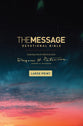 Message Devotional Bible Large Print (Black Letter Edition)