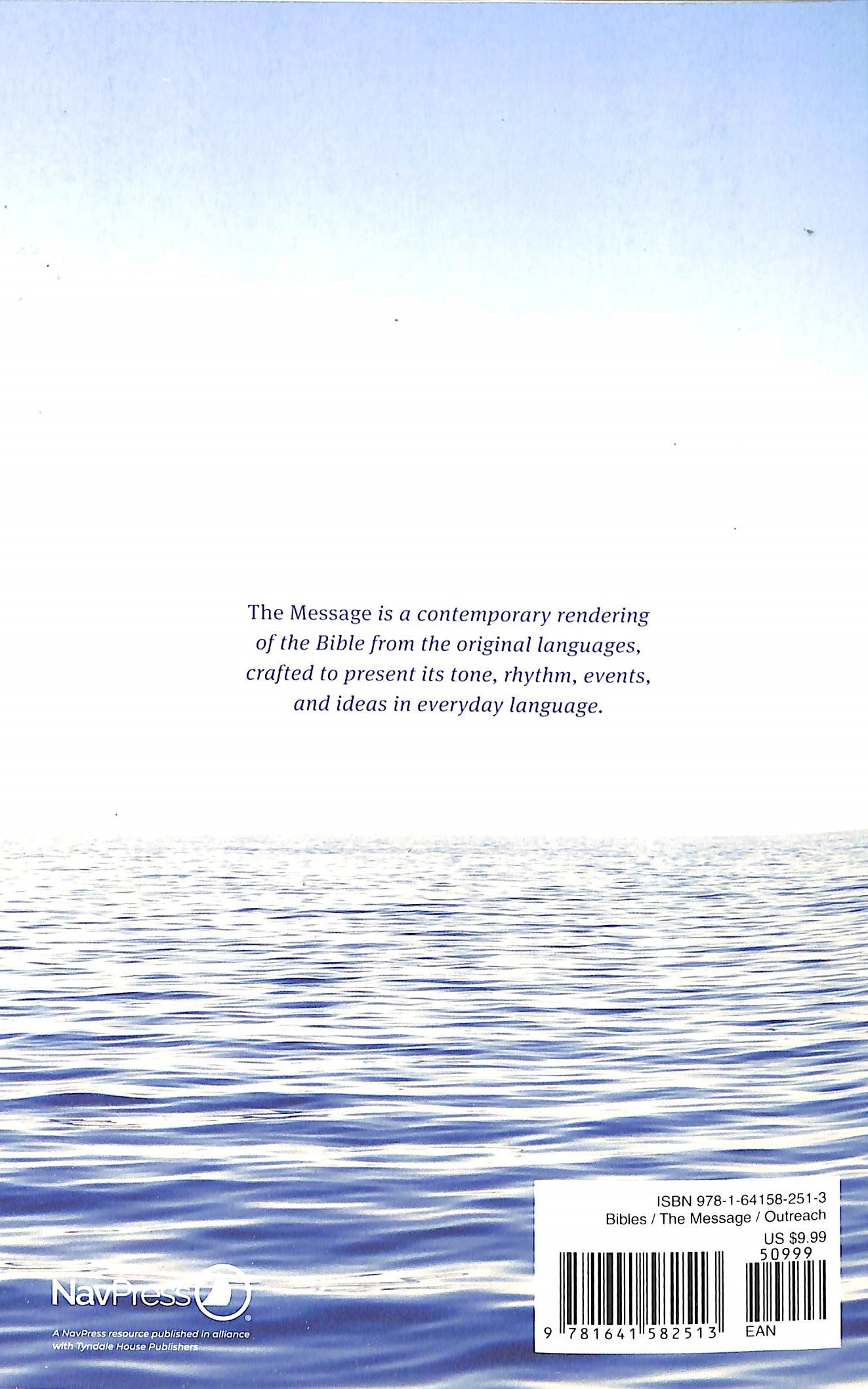 Message Outreach Edition Large Print (Black Letter Edition)