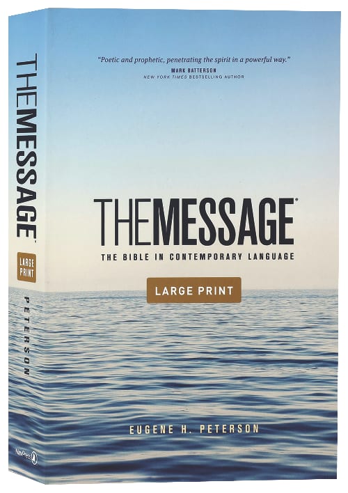 Message Outreach Edition Large Print (Black Letter Edition)