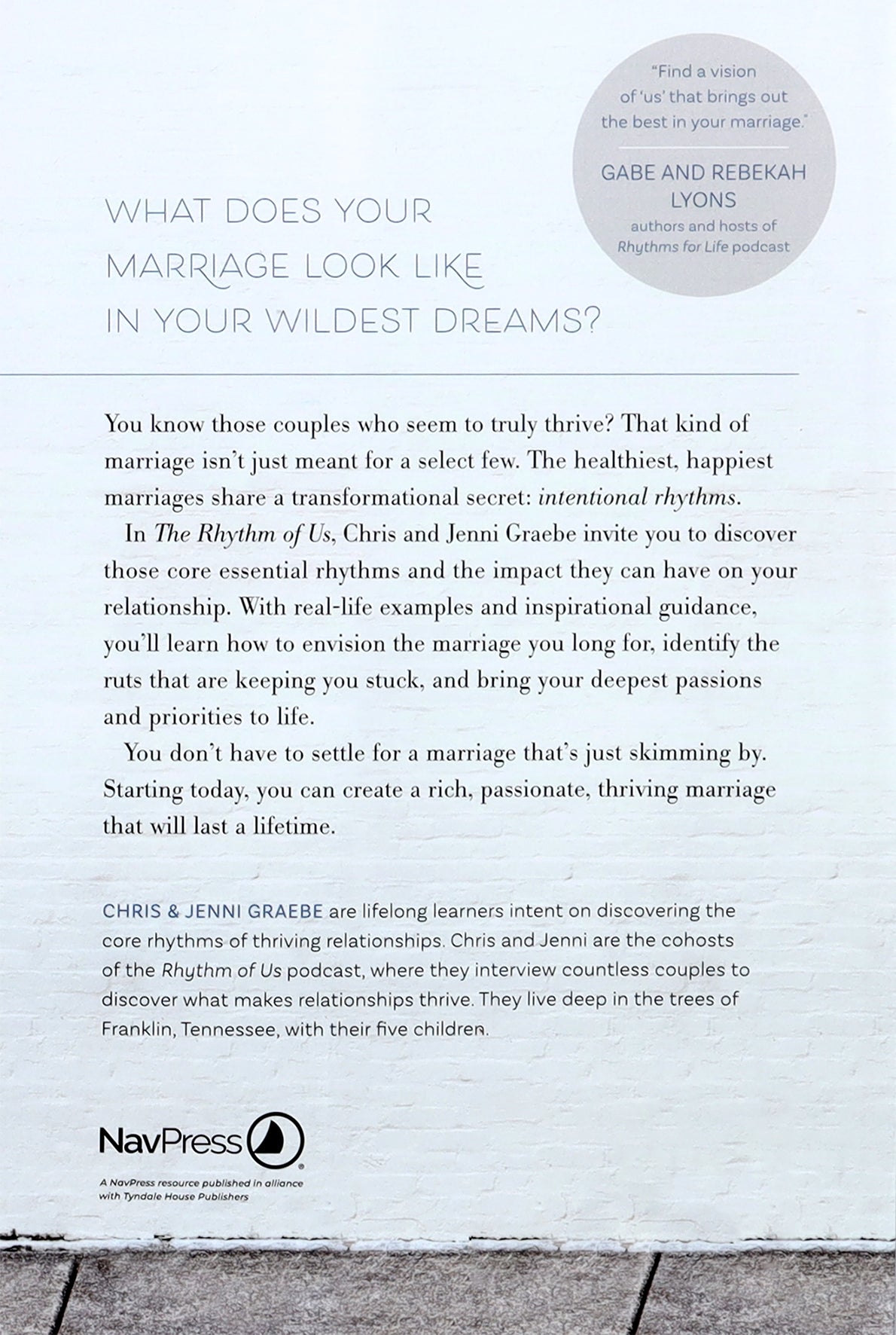 The Rhythm of Us: Create the Thriving Marriage You Long For
