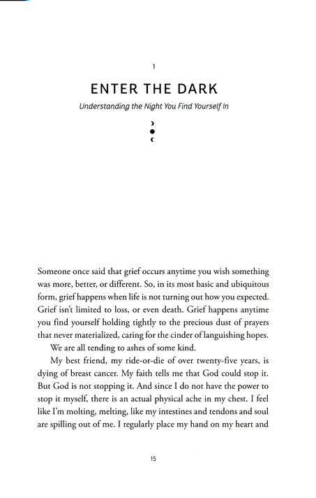 What We Find in the Dark: Loss, Hope, and God’s Presence in Grief