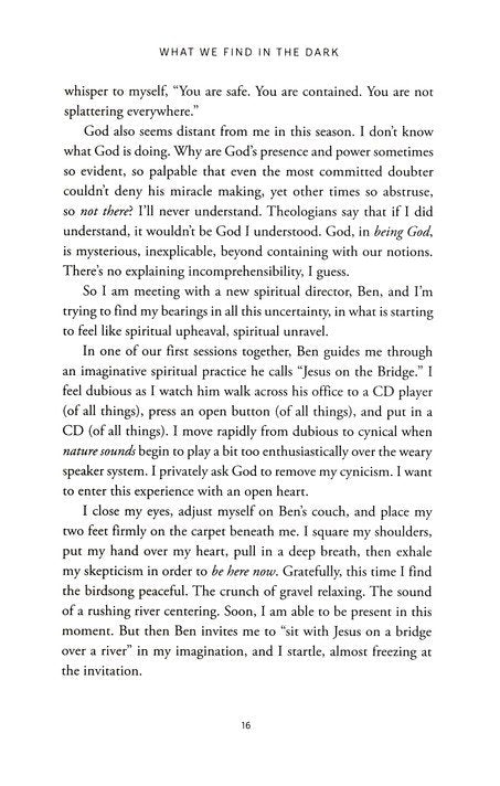 What We Find in the Dark: Loss, Hope, and God’s Presence in Grief