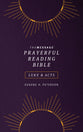 Message Prayerful Reading Bible Luke & Acts Purple
