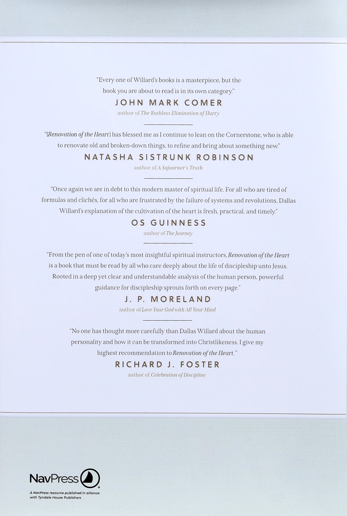 Renovation of the Heart: Putting on the Character of Christ (20th Anniversary Edition)
