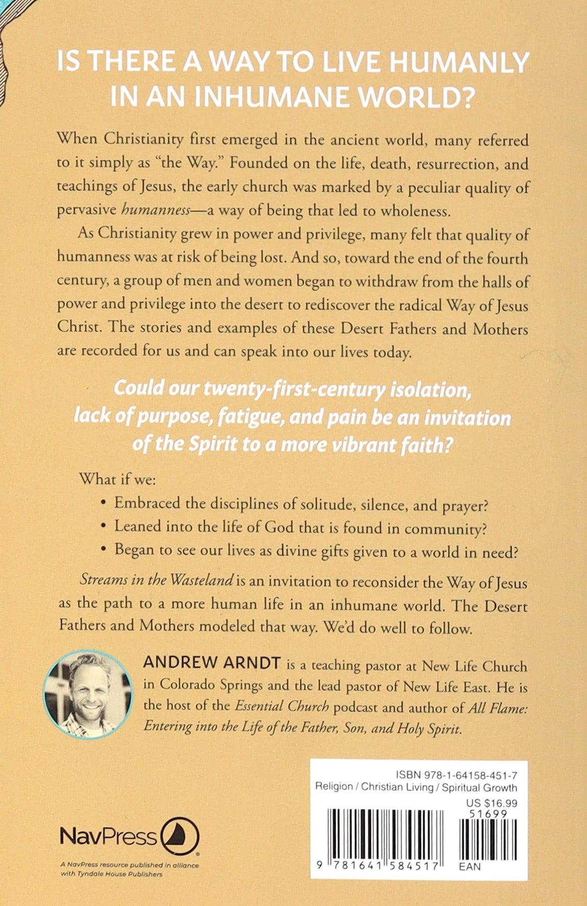 Streams in the Wasteland: Finding Spiritual Renewal With the Desert Fathers and Mothers
