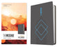 Message Deluxe Gift Bible Charcoal Ascension and Blue Diamonds
