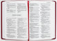 Message Deluxe Gift Bible Large Print Cranberry Laurels