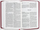 Message Deluxe Gift Bible Large Print Cranberry Laurels