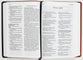 Message Deluxe Gift Bible Large Print Saddle Tan/Black