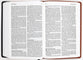 Message Deluxe Gift Bible Large Print Saddle Tan/Black