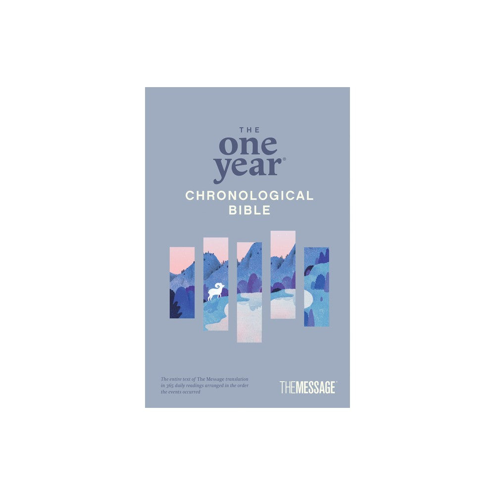The Message One Year Chronological Bible (Black Letter Edition)
