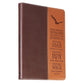Journal: Wings Like Eagles, Brown/Dark Brown (Isaiah 40:31)