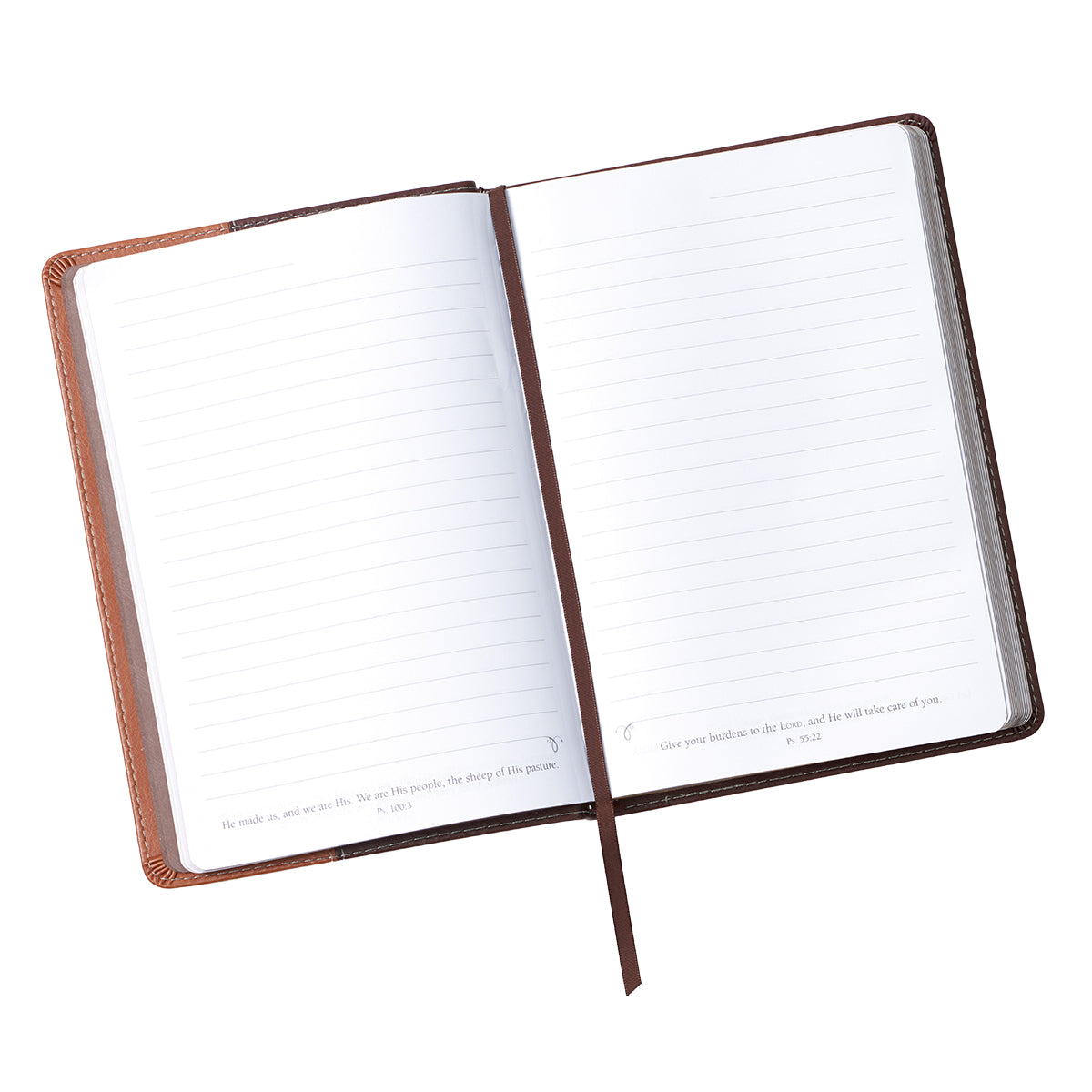 Journal: Wings Like Eagles, Brown/Dark Brown (Isaiah 40:31)