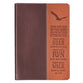 Journal: Wings Like Eagles, Brown/Dark Brown (Isaiah 40:31)