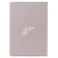 Journal: Strength & Dignity Flower Design/Gold Etching, Slimline (Proverbs 31:25)
