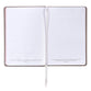 Journal: Strength & Dignity Flower Design/Gold Etching, Slimline (Proverbs 31:25)