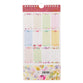 Undated Calendar: Special Days, Floral/Pink