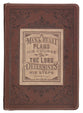 Journal Zippered: A Man's Heart, Brown (Prov 16: 9) (A Man's Heart Collection)