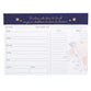 Undated Weekly Desktop Diary/Planner: Best Teacher, Navy (Best Teacher Ever Collection)