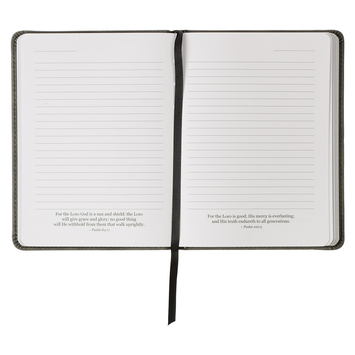 Journal: Trust in the Lord Gray, Handy-Sized (Proverbs 3:5)