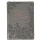 Journal Zippered: With God All Things Are Possible, Grey (Matt. 19:26)