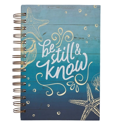 Journal- Be Still and Know, Blue Sea (Be Still Collection)