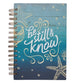 Journal- Be Still and Know, Blue Sea (Be Still Collection)