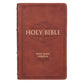 KJV Giant Print Bible Indexed Brown (Red Letter Edition)