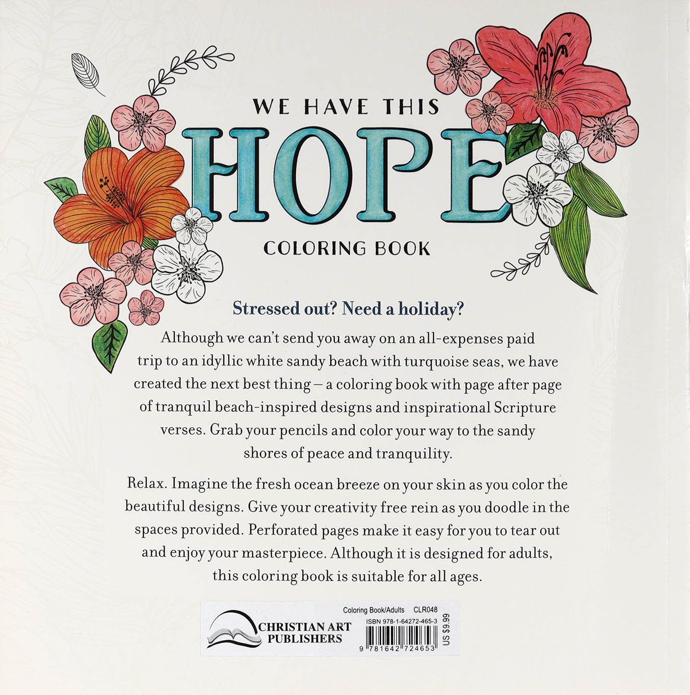 We Have This Hope Coloring Book (Adult Coloring Books Series)