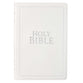 KJV Holy Bible Large Print Wedding Thinline White