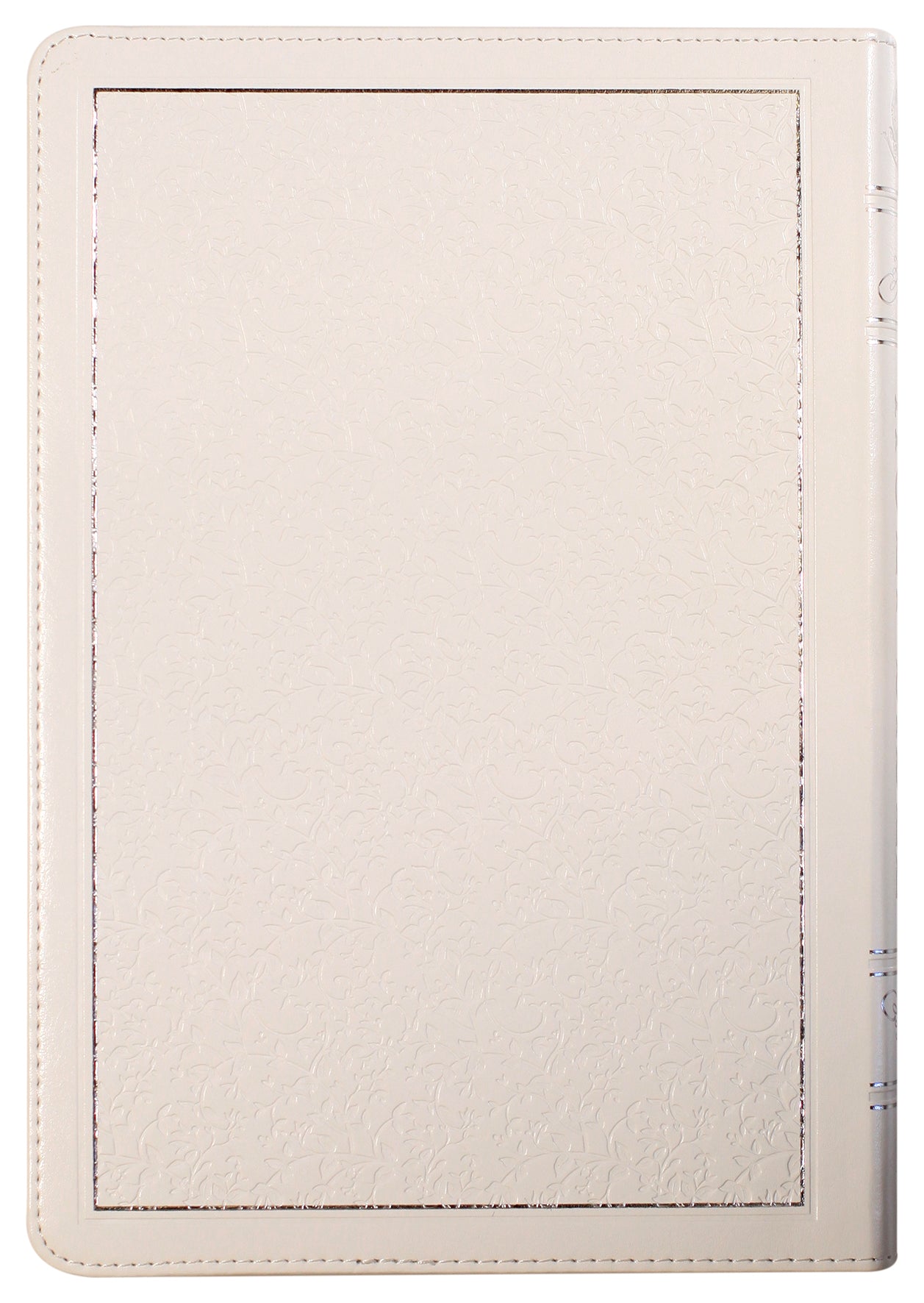 KJV Holy Bible Large Print Wedding Thinline White