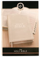 KJV Holy Bible Large Print Wedding Thinline White