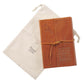 Journal: Genuine Leather With Wrap Closure, Wings Like Eagles