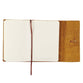 Journal: Genuine Leather With Wrap Closure, Wings Like Eagles