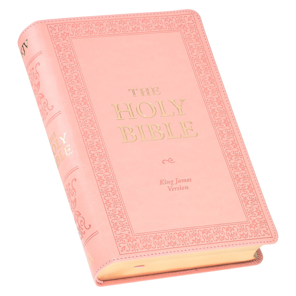 KJV Giant Print Bible Thumb Index Pink (Red Letter Edition)