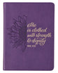 Journal: She is Clothed Purple (Proverbs 31:25)