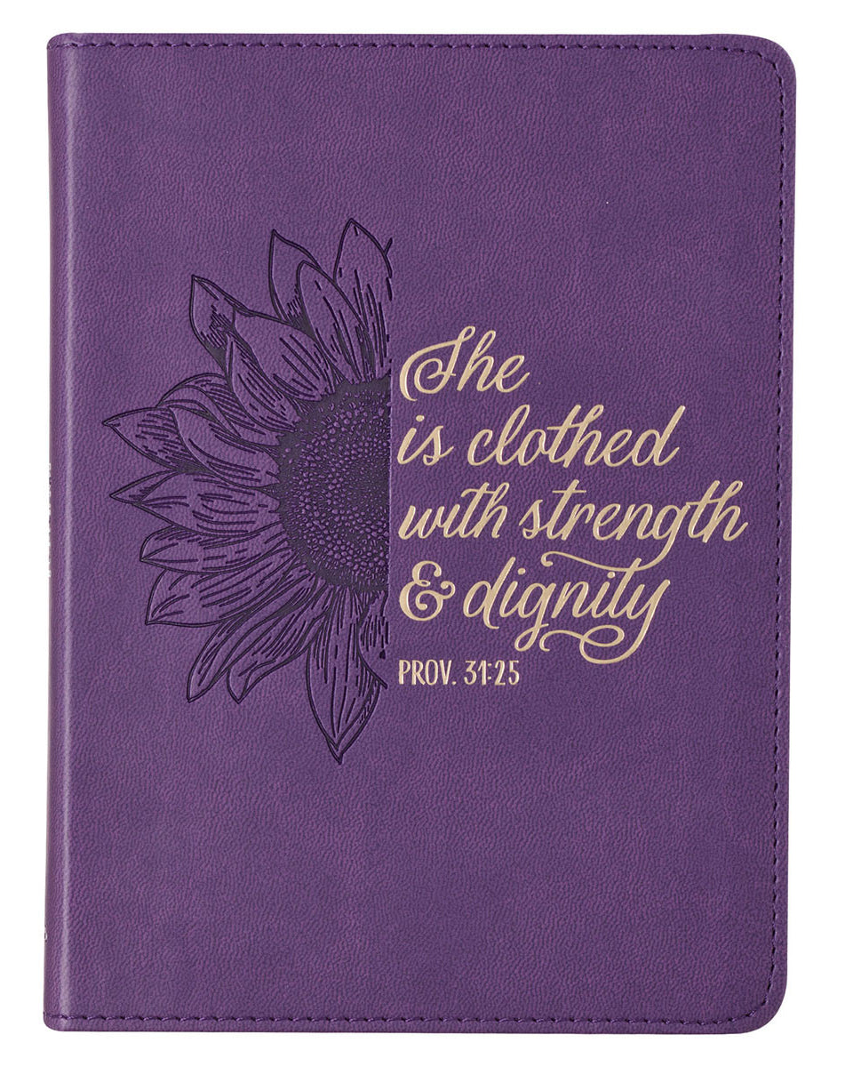 Journal: She is Clothed Purple (Proverbs 31:25)