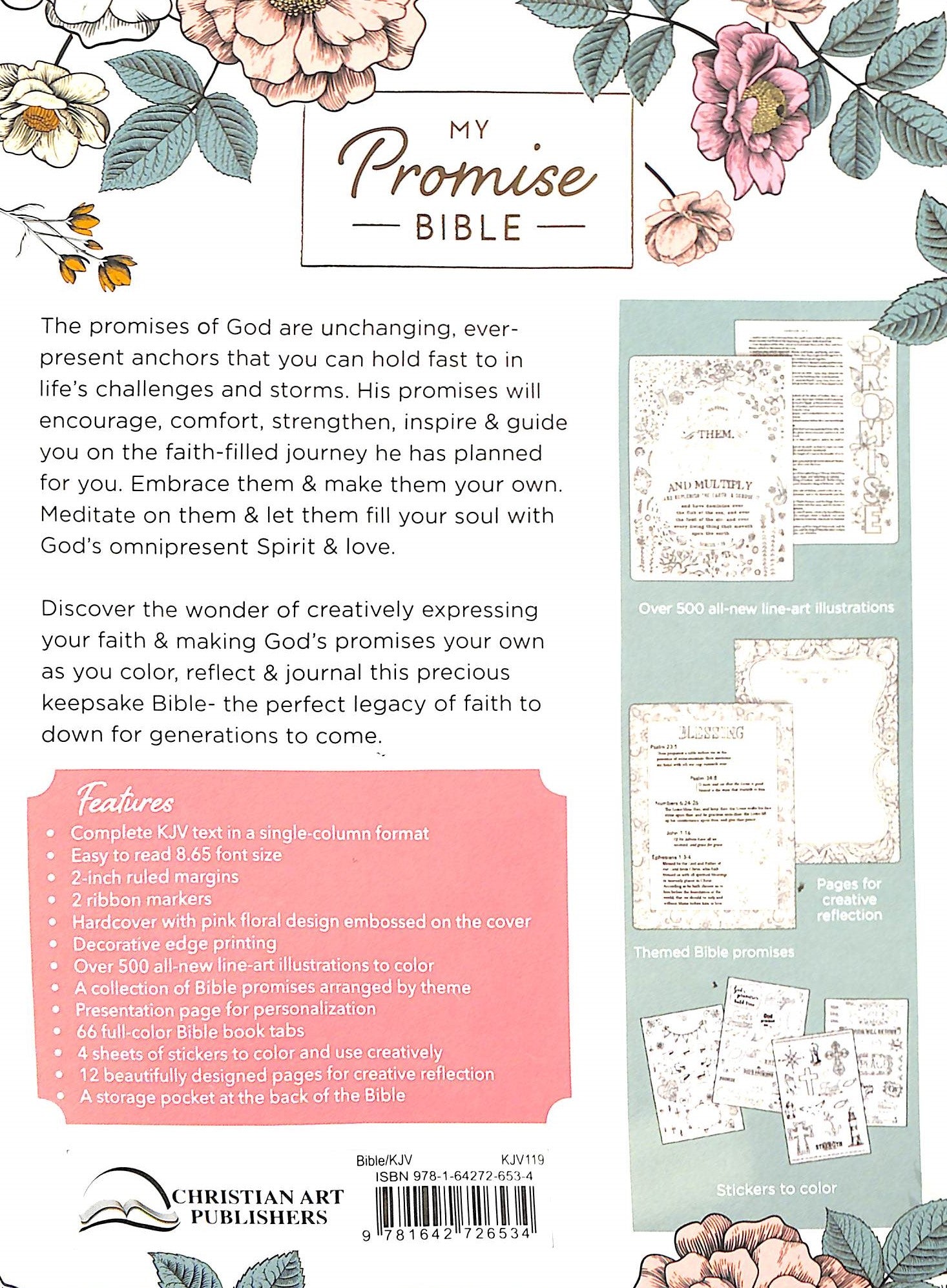KJV My Promise Bible Pink