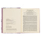KJV Note-Taking Bible Purple Floral (Black Letter Edition)