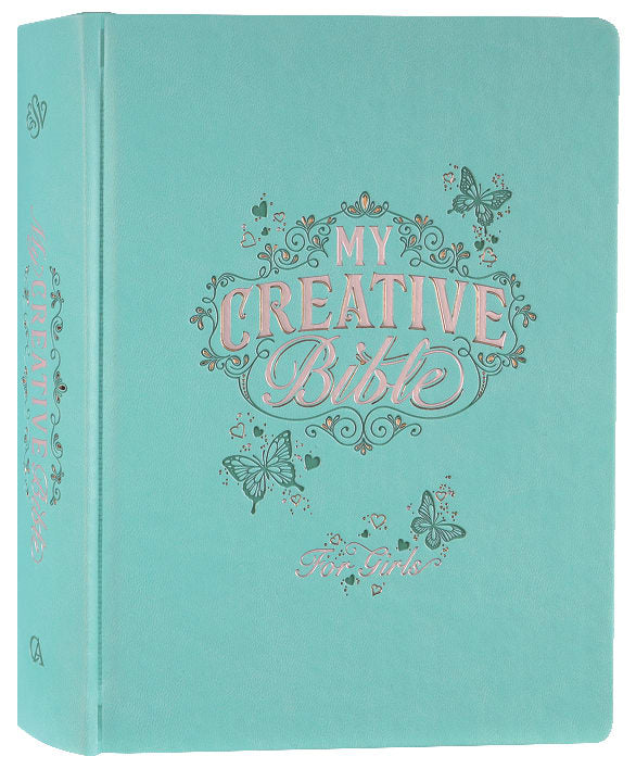 ESV My Creative Bible For Girls Teal Butterfly