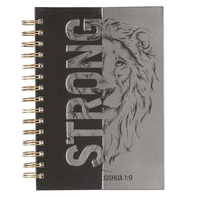 Journal: Be Strong Lion (Joshua 1:9)