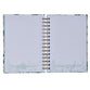 Journal: Be Still and Know That I Am God Blue Floral (Psalm 46:10)